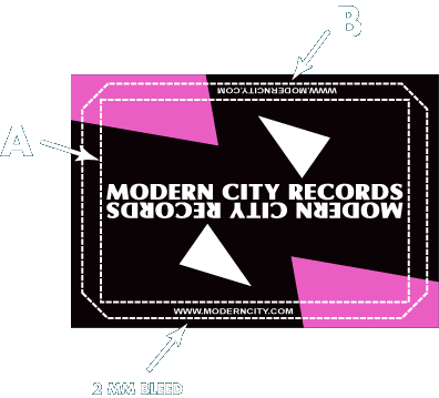 Rectangular sizes template