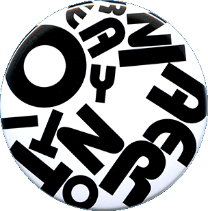 100 mm round button badge