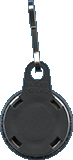 25 mm - 1" - BLACK ZIPPER PULL