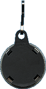 32 mm - 1"1/4 - BLACK ZIPPER PULLS