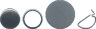 25 mm - BADGES AVEC ÉPINGLE 25 mm - BADGES AVEC ÉPINGLE