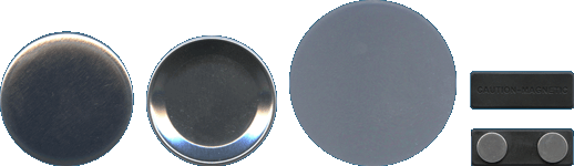 45 mm - BADGES AVEC ATTACHE MAGNÉTIQUE 45 mm - BADGES AVEC ATTACHE MAGNÉTIQUE