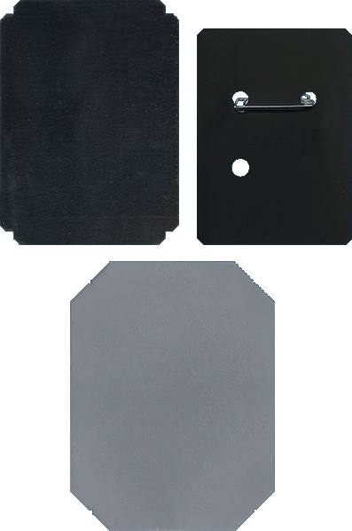 90 mm x 65 mm - 2"1/2 x 3"1/2 VERTICAL - BUTTON BADGES WITH PIN 90 mm x 65 mm - 2"1/2 x 3"1/2 VERTICAL - BUTTON BADGES WITH PIN