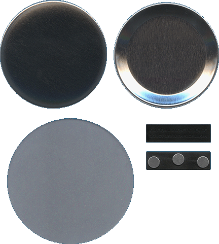 75 mm - 3" - BUTTON BADGES WITH MAGNETIC FITTING 75 mm - 3" - BUTTON BADGES WITH MAGNETIC FITTING